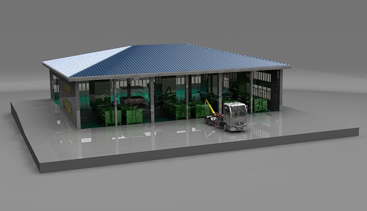 設(shè)備安裝效果圖